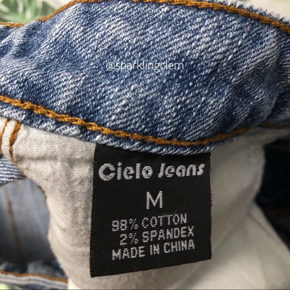 Cielo Jeans 5 pockets denim mini skirt - Picture 6 of 6